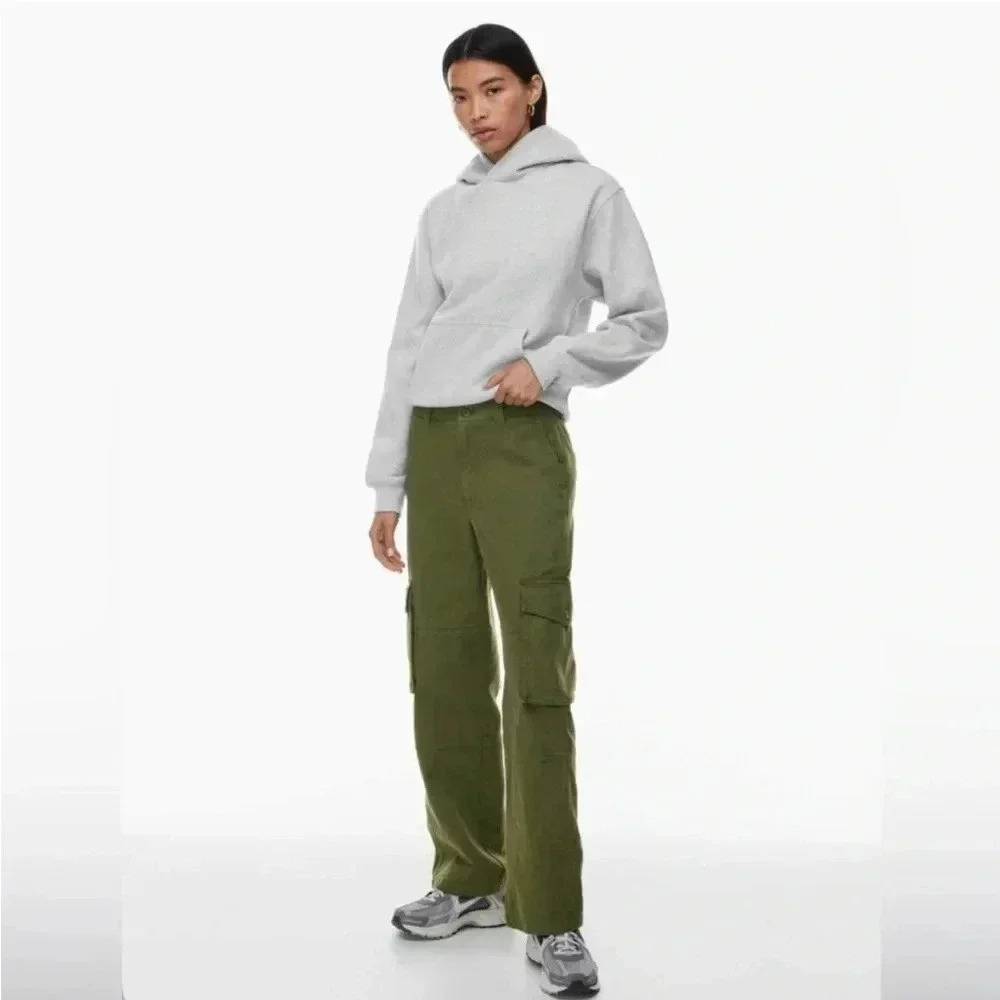 Aritiza TNA Troop Cargo Pants Green Sz 00